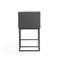 Manhattan Comfort Ambassador Counter Stool in Grey and Black CS010-GY - alternate 6